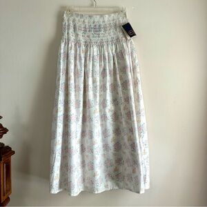 Vintage Allen Solly Floral Dainty Midi Skirt